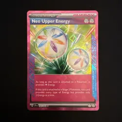 Neo Upper Energy Ace Spec Trainer Temporal Forces 162/162 Pokemon Card - Image 1