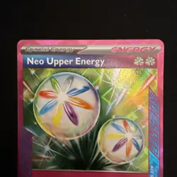 Neo Upper Energy Ace Spec Trainer Temporal Forces 162/162 Pokemon Card - Image 2