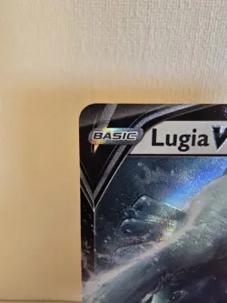 Pokemon Lugia v Full Art Holo Card 138/195 Sword & Shield Silver Tempest - Image 4