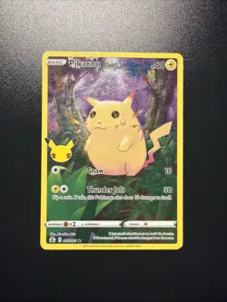 Pokemon Pikachu TCG Celebrations Card 005/025 25th Anniversary - Image 1