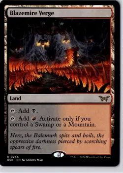 Blazemire Verge Duskmourn: House of Horror Regular NM R 0256 - Image 1