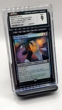 The Soul Stone - Magic the Gathering Spider-Man Mythic Rare Foil (CGC 9) - Image 1