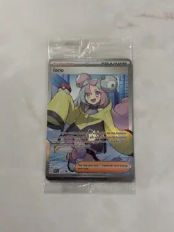 Pokemon TCG Iono Premium Tournament Collection Promo: Iono SVP 124 New & Sealed - Image 1
