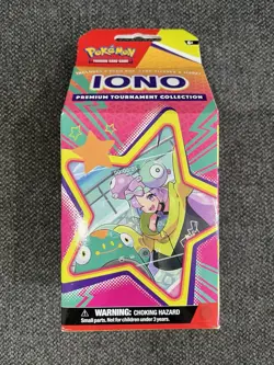Pokemon TCG Iono Premium Tournament Collection Box Bellibolt Sealed New - Image 1