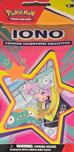 Pokemon TCG Iono Premium Tournament Collection Box NEW SEALED - Image 1