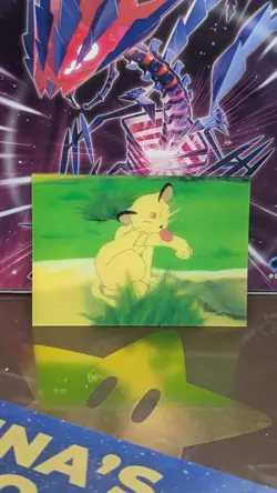 Pocket Monsters Meiji Persian Pokemon 3D Card Lenticular Japanese Nintendo - Image 1