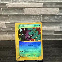 Pokemon TCG Shellder Expedition Reverse Holo 129/165 Irongrip Lick - Image 1