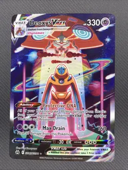 Pokemon Crown Zenith Deoxys VMAX GG45/GG70 Near Mint - Image 1