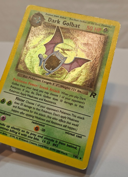 Dark Golbat 7/82 Holo Rare Unlimited Team Rocket Pokemon 1282 - Image 3
