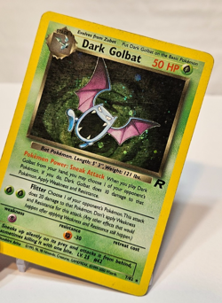 Dark Golbat 7/82 Holo Rare Unlimited Team Rocket Pokemon 1282 - Image 4