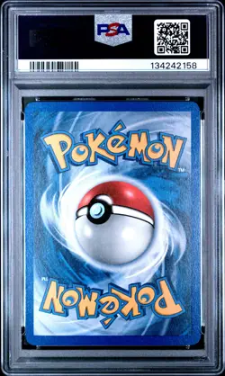 2005 POKEMON EX UNSEEN FORCES #E/28 UNOWN-HOLO PSA 8 - Image 2