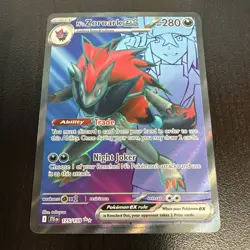 Pokemon TCG N's Zoroark EX 175/159 Sv09: Journey Together Holo 280HP - Image 1