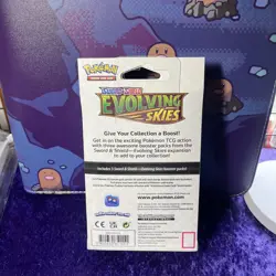 Sealed 3 Pack Evolving Skies Hanger Box Pokemon TCG Sword & Shield booster 820650851551 - Image 3