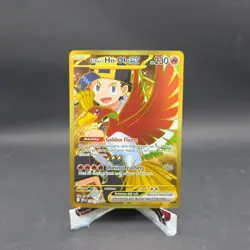 Pokemon TCG Ethans Ho-Oh Ex 239/182 Full Art Gold Hyper Rare Destined Rivals NM - Image 3
