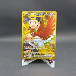 Pokemon TCG Ethans Ho-Oh Ex 239/182 Full Art Gold Hyper Rare Destined Rivals NM - Image 4