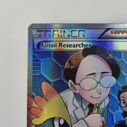Fossil Researcher 110/111 Full Art Holo XY Furious Fists NM/LP Pokemon - Image 2