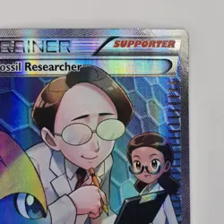 Fossil Researcher 110/111 Full Art Holo XY Furious Fists NM/LP Pokemon - Image 3