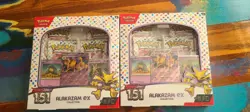 Pokemon TCG Scarlet & Violet 151 Alakazam ex Collection Booster Box Lot of 2 - Image 2