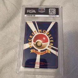 1997 Pokemon JP Fossil Ditto HOLO #132 PSA 9 - Image 2