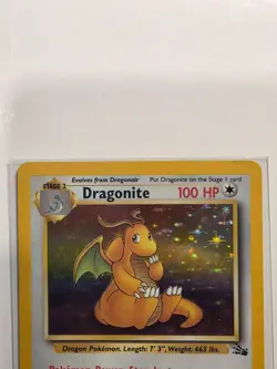 Pokemon TCG Dragonite Fossil 4/62 Holo 1999-2000 Wizards Base Set - Image 3