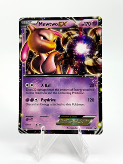 Mewtwo Ex Holo Rare Black & White Promo BW45 Pokemon - Image 1