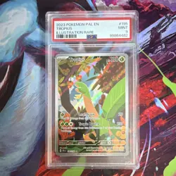 Pokemon Tropius 195/193 Illustration Rare Holo PSA 9 Paldea Evolved English 2023 - Image 1