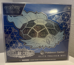 Pokemon Stellar Crown Pokemon Center Exclusive ETB Elite Trainer Box NEW - Image 1