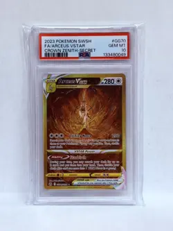 2023 POKEMON SWORD & SHIELD CROWN ZENITH SECRET FULL ART/ARCEUS VSTAR PSA 10 - Image 1