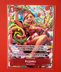Kujyaku (Alt Art) OP11-004 SR A Fist of Divine Speed English One Piece TCG - Image 1