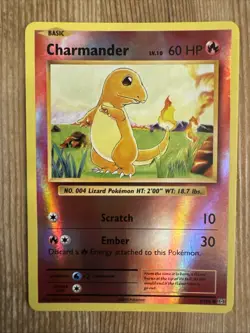 Pokemon TCG - Charmander 9/108 Reverse Holo - XY Evolutions - VLP - Image 1