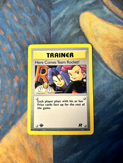 Pokemon TCG - Here Comes Team Rocket 15/82 Holo 1st Edition Team Rocket MP - Image 1