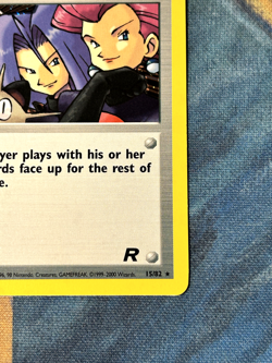 Pokemon TCG - Here Comes Team Rocket 15/82 Holo 1st Edition Team Rocket MP - Image 4