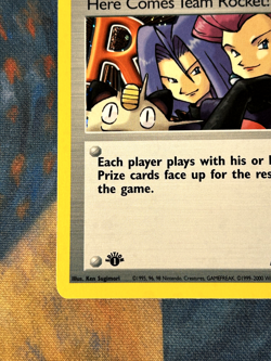Pokemon TCG - Here Comes Team Rocket 15/82 Holo 1st Edition Team Rocket MP - Image 5