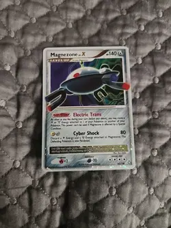 Pokemon TCG Legends Awakened Magnezone Holo Card English, LV.X 142/146 - Image 1