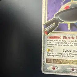 Pokemon TCG Legends Awakened Magnezone Holo Card LV.X 142/146 MP/dots on back - Image 5