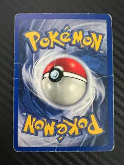 Pokemon TCG Base Set Shadowless Red Cheeks Pikachu 58/102 DMG - Image 2