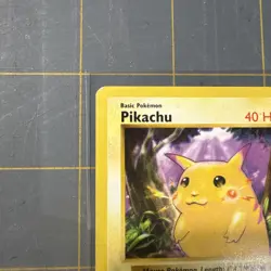 Pokemon Pikachu TCG Base Set Shadowless Common Card 58/102 Red Cheeks - Image 2