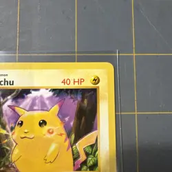 Pokemon Pikachu TCG Base Set Shadowless Common Card 58/102 Red Cheeks - Image 3