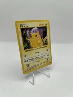 Pokemon TCG Pikachu Red Cheeks Base Set Shadowless 58/102 - LP - Image 3