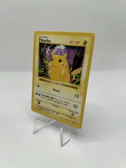 Pokemon TCG Pikachu Red Cheeks Base Set Shadowless 58/102 - LP - Image 4
