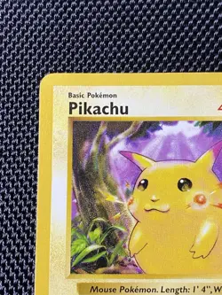 ⚡ Pokemon TCG Pikachu Red Cheeks 58/102 Shadowless Base Set 1999 ⚡ - Image 2