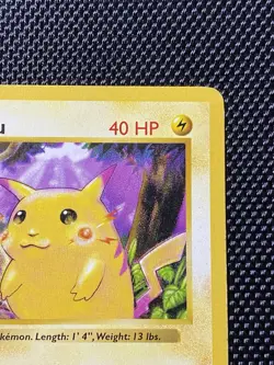⚡ Pokemon TCG Pikachu Red Cheeks 58/102 Shadowless Base Set 1999 ⚡ - Image 3