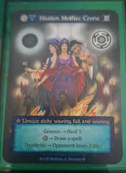 Sorcery Contested Realm - Gothic - Non Foil -Maiden, Mother, Crone - Image 1