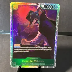 One Piece TCG Dracule Mihawk OP12-030 SR Legacy of the Master NM/M Pack Fresh - Image 1
