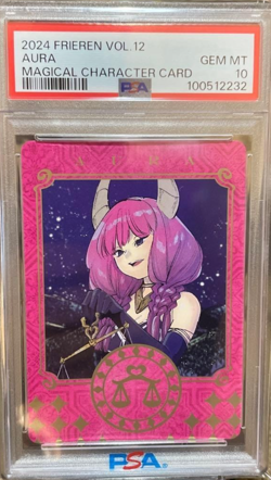 PSA 10 Frieren Beyond Journey’s End Aura Collection Card Japanese - Image 1