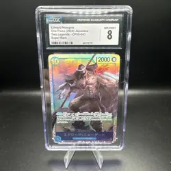 OP08-043 Edward.Newgate Two Legends - One Piece Card Game CGC 8 - Image 1