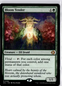 Bloom Tender Lorwyn Eclipsed Regular NM M 0166 - Image 1