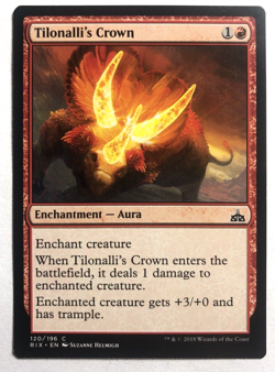 Tilonallis Crown 120/196 Rivals of Ixalan​ MTG Magic the Gathering NEAR MINT NM - Image 1