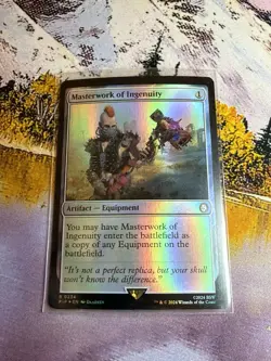 1x Masterwork of Ingenuity NM Eng MTG - Fallout - Image 1
