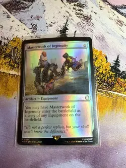 1x Masterwork of Ingenuity NM Eng MTG - Fallout - Image 2